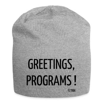 Cinema / Film / Zitat / TV-Serie - Jersey-Beanie - Grau meliert - Vorne