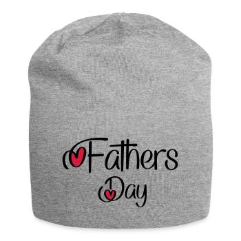 Father's Day - Jersey Beanie - heather grey - Front