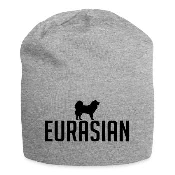 EURASIAN Dog Eurasier Dog Dogs Wilsigns - Jersey Beanie - heather grey - Front