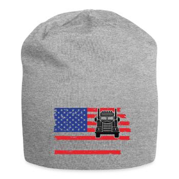 USA Truck - Jersey Beanie - heather grey - Front