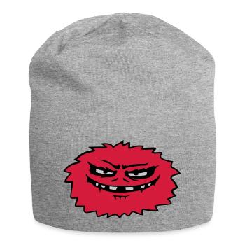 Hairy Evil Monster Comic - Jersey Beanie - heather grey - Front