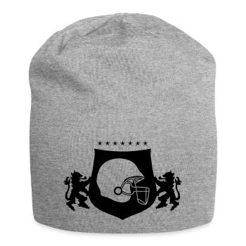 Football Helmet - Jersey Beanie - heather grey - Front