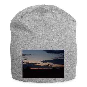 Produits Sunset - Bonnet en jersey - gris chiné - Devant