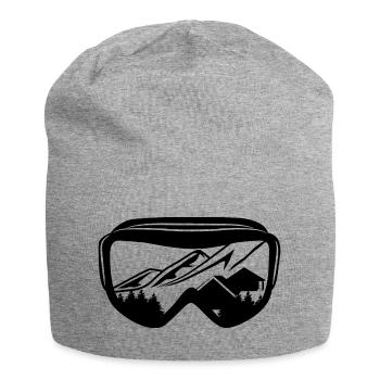 Snowboard Goggles - Jersey Beanie - heather grey - Front