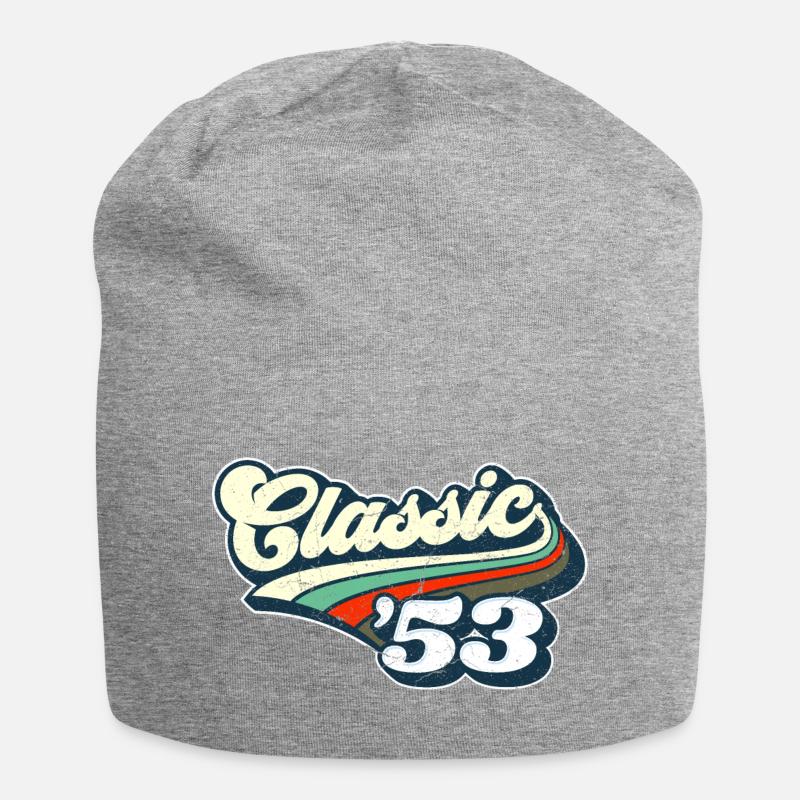 Classic '53 - Jersey Beanie - heather grey