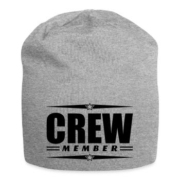 Crew Member - Jersey Beanie - heather grey - Front