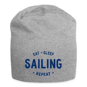 Manger dormir Naviguer Répéter - Bonnet en jersey - gris chiné - Devant