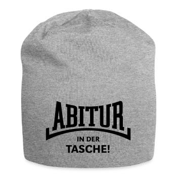 Abitur – In Der Tasche! (Abiturient Abi Konkav B) - Jersey-Beanie - Grau meliert - Vorne