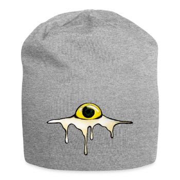 Fried Eye – Sunny Side Creepy - Jersey-Beanie - Grau meliert - Vorne
