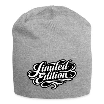 Limited edition - Jersey Beanie - heather grey - Front