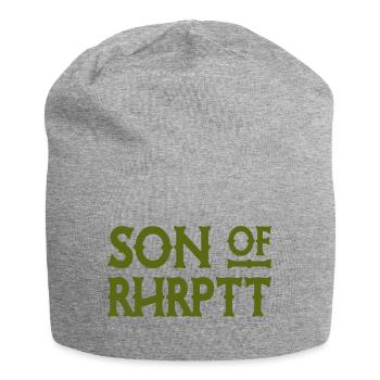 Son of Rhrptt - Ruhrpott - Zeche - Zollverein - Jersey-Beanie - Grau meliert - Vorne