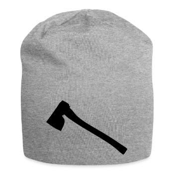 AXT - Jersey-Beanie - Grau meliert - Vorne