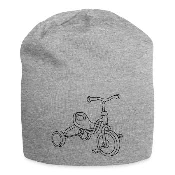 tricycle d'enfants - Bonnet en jersey - gris chiné - Devant