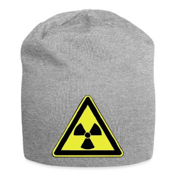 Radioactifs - Bonnet en jersey - gris chiné - Devant