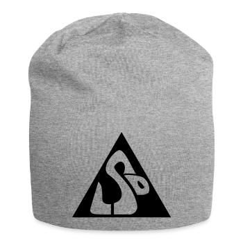 LSD Snake__V002 - Jersey Beanie - heather grey - Front