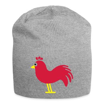 hahn - Jersey-Beanie - Grau meliert - Vorne