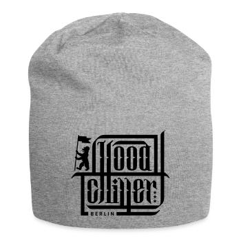 Calli - Hood Chiller Berlin - Jersey Beanie - heather grey - Front
