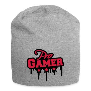 Pro Gamer Graffiti - Jersey-Beanie - Grau meliert - Vorne