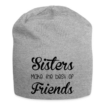 Sisters - Bonnet en jersey - gris chiné - Devant