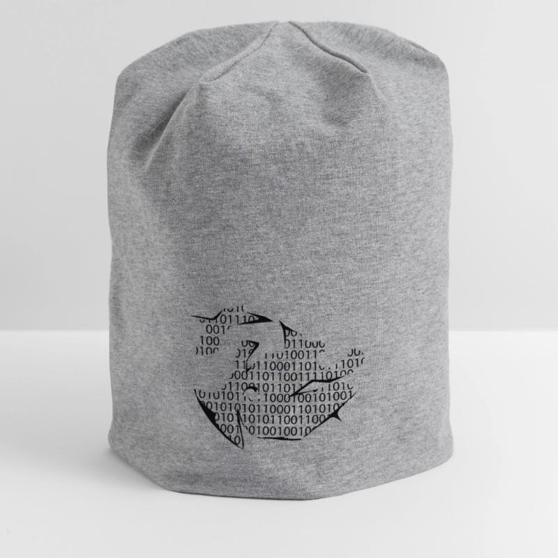 binary code Jersey Beanie