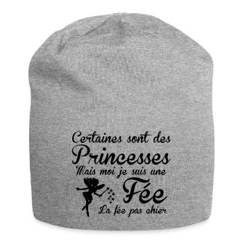 la fée pas chier - Jersey Beanie - heather grey - Front