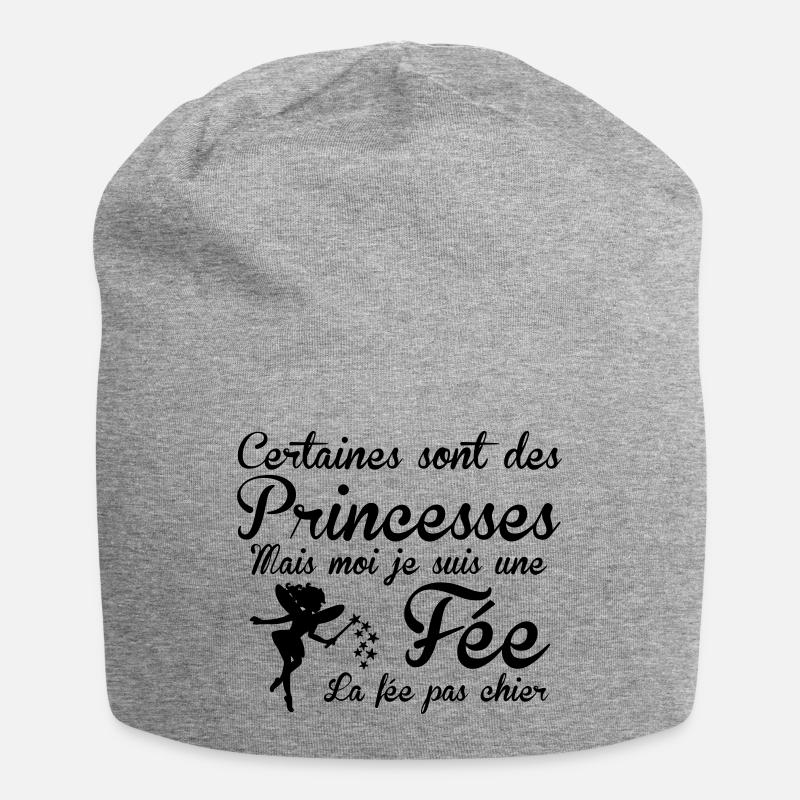 la fée pas chier - Bonnet en jersey - gris chiné
