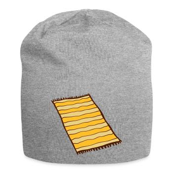 Cool tapis design - Bonnet en jersey - gris chiné - Devant