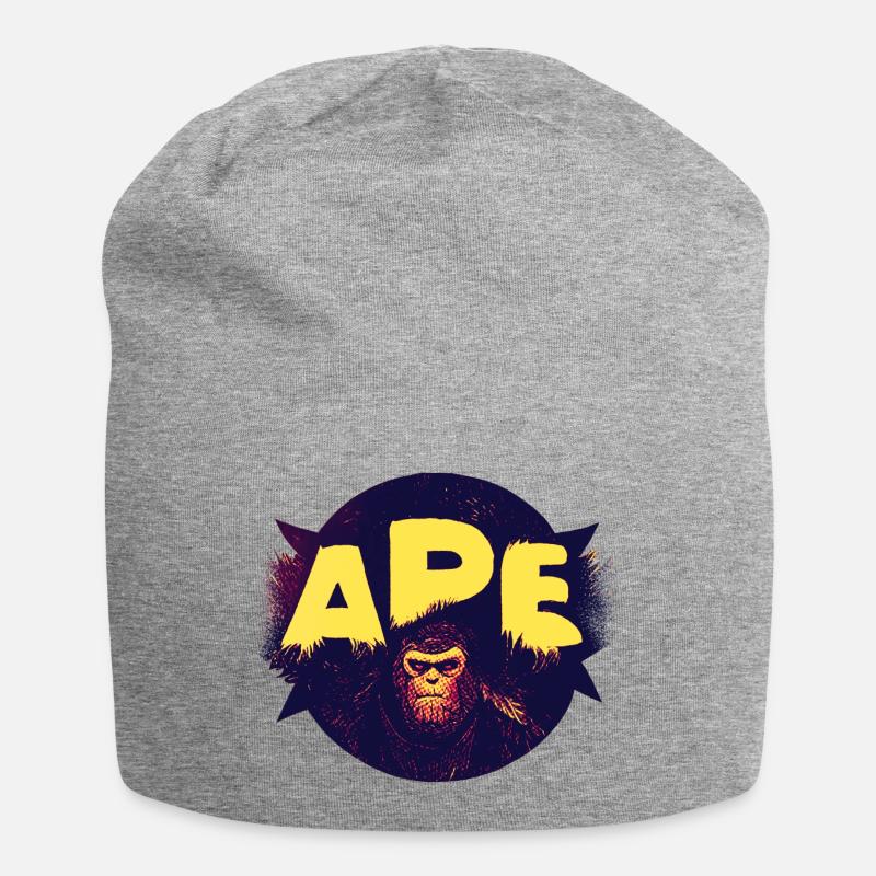 Ape - Jersey-Beanie - Grau meliert