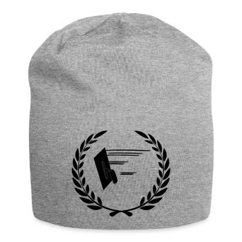 Plastering tools for plasterer - Jersey Beanie - heather grey - Front