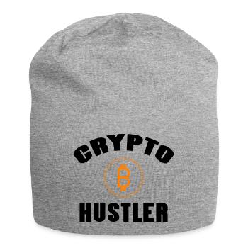 Bitcoin Trading Crypto Stocks - Bonnet en jersey - gris chiné - Devant