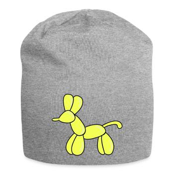 ballon hund - Jersey-Beanie - Grau meliert - Vorne