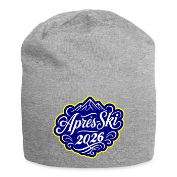Apres-Ski 2026 - Jersey-Beanie - Grau meliert - Vorne
