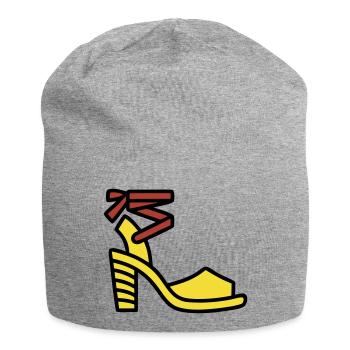 Chaussures à talons hauts Fashion Italie Fashionista - Bonnet en jersey - gris chiné - Devant
