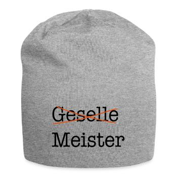 meister - Jersey-Beanie - Grau meliert - Vorne