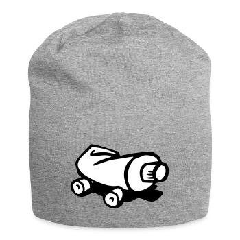 LA SAUCE - Bonnet en jersey - gris chiné - Devant
