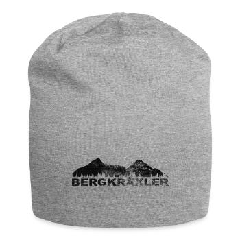 Bergkraxler - - Jersey-Beanie - Grau meliert - Vorne