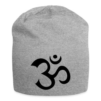 AUM 1 - Jersey-Beanie - Grau meliert - Vorne