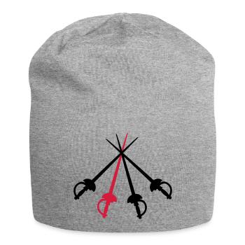 musketeers - Jersey Beanie - heather grey - Front
