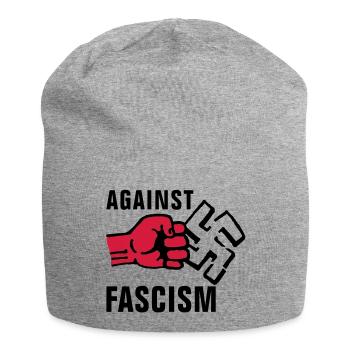 gegen_nazis_012011_f_2c - Bonnet en jersey - gris chiné - Devant