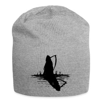 Reaper - Jersey Beanie - heather grey - Front