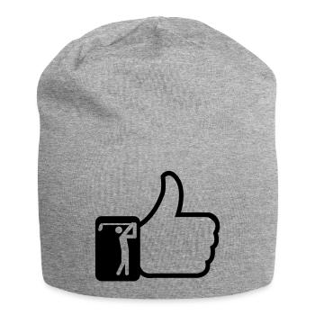 Like golf - Jersey Beanie - heather grey - Front