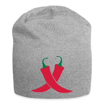 Chili - Jersey-Beanie - Grau meliert - Vorne