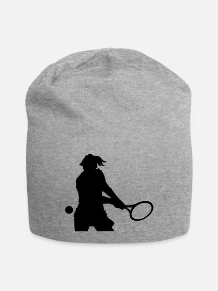 Tennis - Jersey Beanie - heather grey