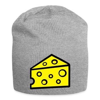Käse - Jersey-Beanie - Grau meliert - Vorne