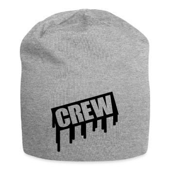 équipage - Bonnet en jersey - gris chiné - Devant