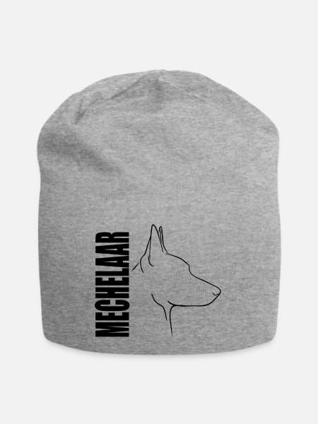 MECHELAAR Profil Hunde Hund Wilsigns - Jersey-Beanie - Grau meliert