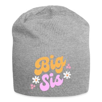 Big Sis - Jersey-Beanie - Grau meliert - Vorne