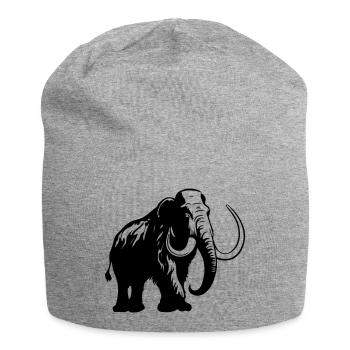 elephant - Jersey-Beanie - Grau meliert - Vorne