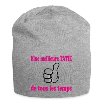Beste TANTE ALLER ZEITEN - Jersey-Beanie - Grau meliert - Vorne