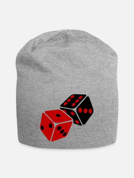 cube - Bonnet en jersey - gris chiné